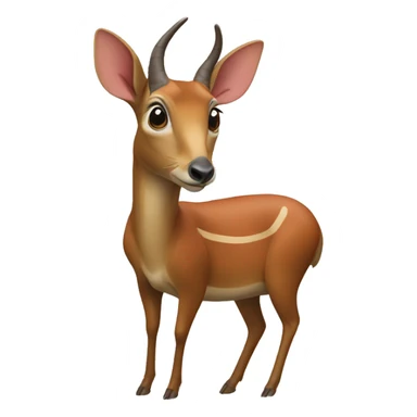Southern Red Muntjac sticker