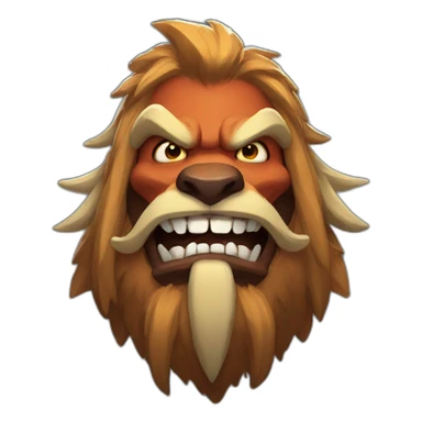 Earthshaker from Dota 2 smiling sticker