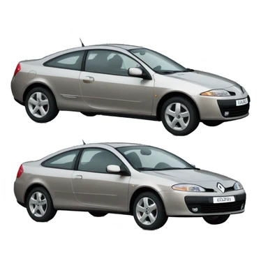 One Renault Laguna Coupe sticker