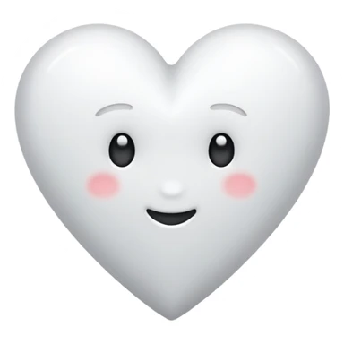 Cœur blanc avec bandage sticker