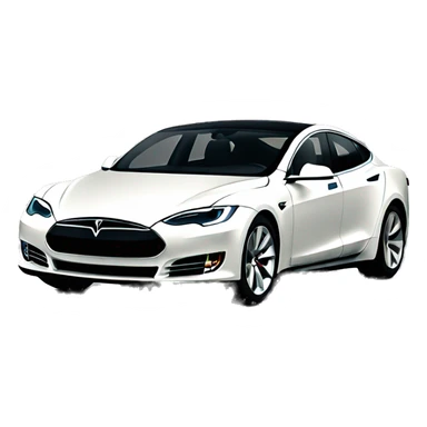 Tesla car sticker