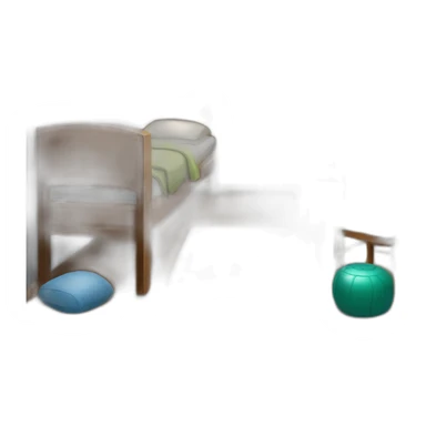 hostel dorm room sticker