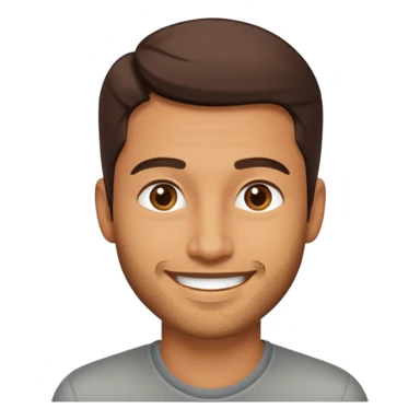 Make him look better. sticker