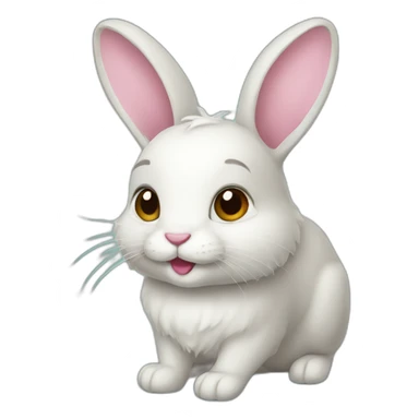 bunny sticker
