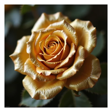 gold rose, elegant, metallic, realistic, minimal background sticker