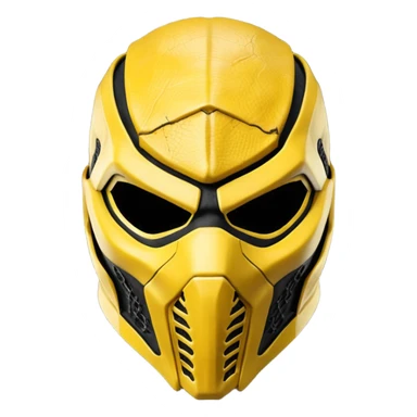 mortal kombat scorpion mask sticker
