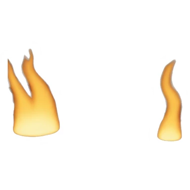 a lump of coal with eyes who uses a burning computer sticker