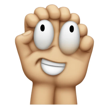 emoji smirking rubbing hands together sticker