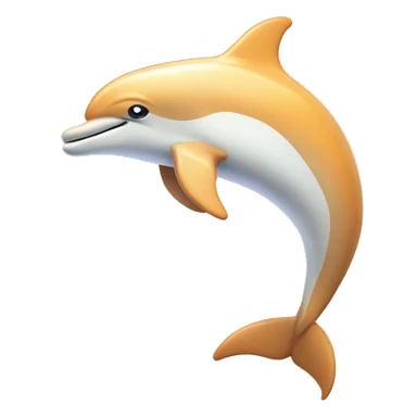 Dolphin with a confetti popper celebrating  sticker