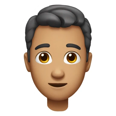 Big forehead  sticker