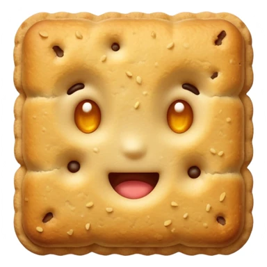 bitten vanilla biscuit sticker