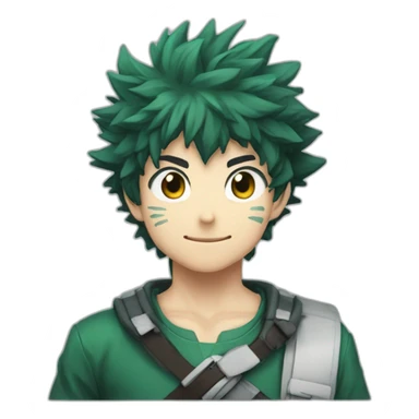 Izuku Midoria sticker