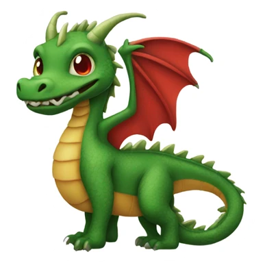 Lets make a red/green dragon sticker