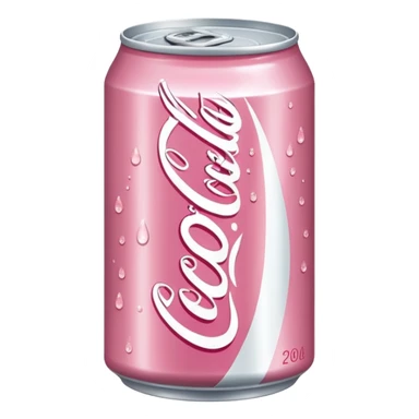 light pink diet cole sticker