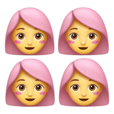 Создай 3 звезды в розовом цвете похожих на этот эмодзи ✨ sticker