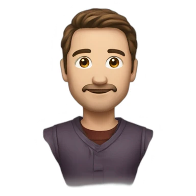 elon musc qnant il reflechie sticker