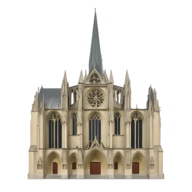 cathédral de reims  sticker