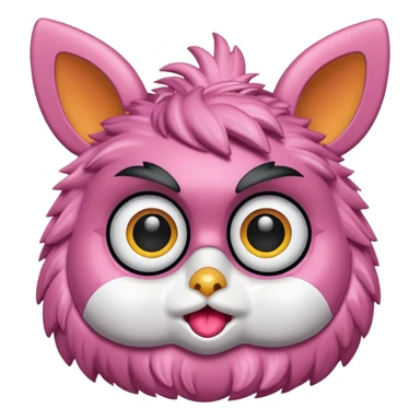Furby connect sticker