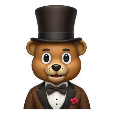 Make Freddy from fnaf sticker