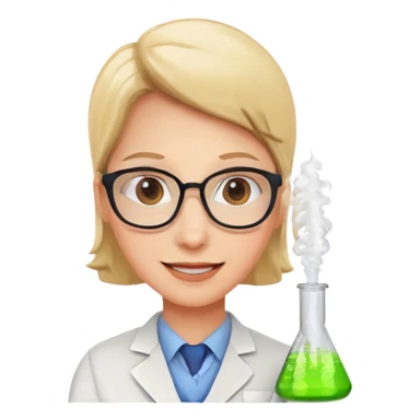 весела доброзичлива вчителька хімії завждт добра і спаведлива sticker