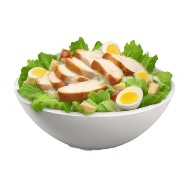 Chicken caesar salad sticker