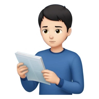 boy with short black hair, ocean air, perfectlist sticker