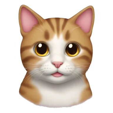 Cat deeply in love  sticker