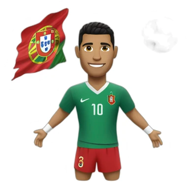cristianoronaldo-portugal sticker