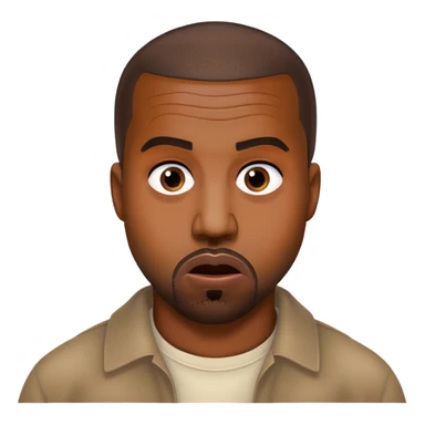 Kanye West with fart sticker
