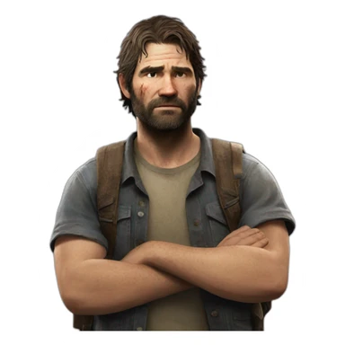 Joel from The Last Of Us sticker