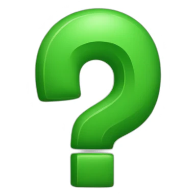 correct, question mark, green sticker