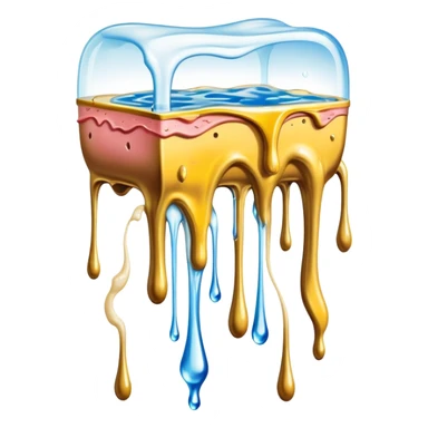 spam land surreal dali landscape sticker