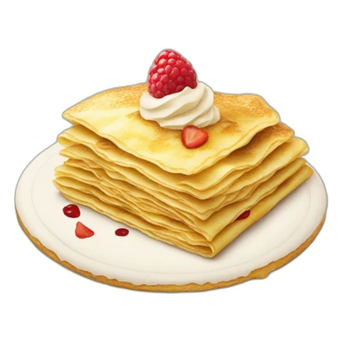 mille crepes sticker