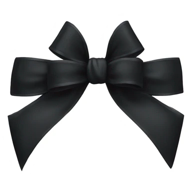 gothic black bow  sticker