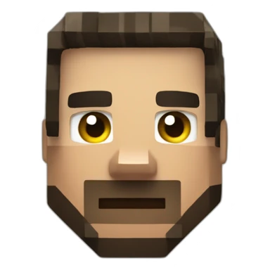 minecraft man sticker