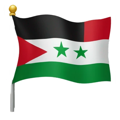 Syria independence flag sticker