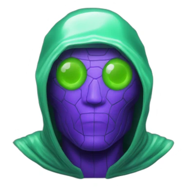 Electric bubble glass mysterio sticker