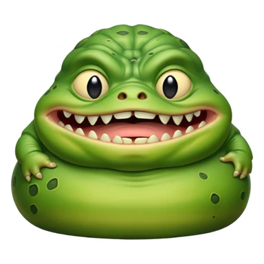 Jabba the hut sticker