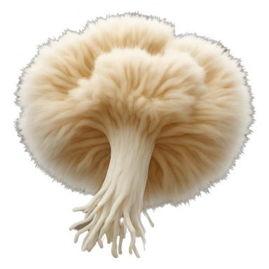 Hericium erinaceus lion's mane sticker