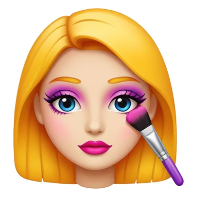 maquillaje sticker