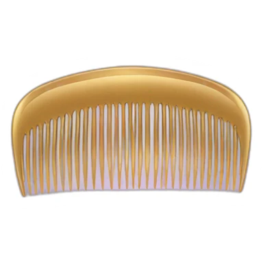 hair comb sticker