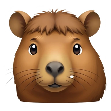 Capybara sad   sticker