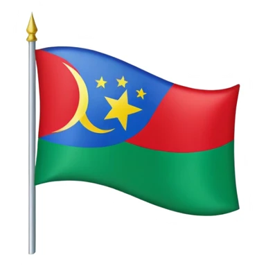 Create the flag of Dagestan for instagram story sticker