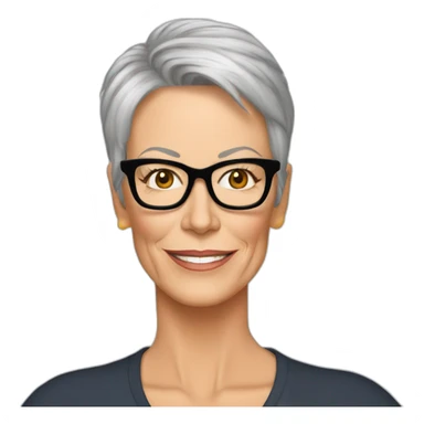 jamie lee curtis sticker