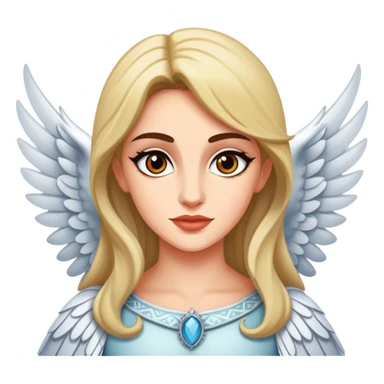 danielle de barbarac with wing sticker