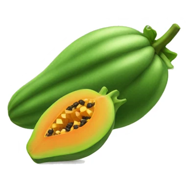 Papaya sticker