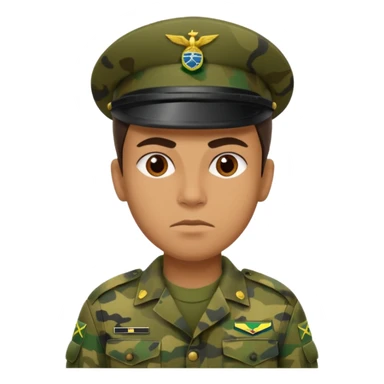 Soldado do Exército Brasileiro sticker