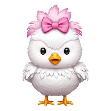 Hello kitty in a chicken costume sticker