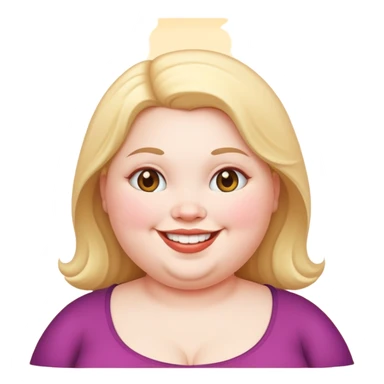 Really fat girl sticker