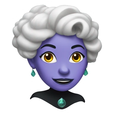 Ursula The Sea Witch  sticker